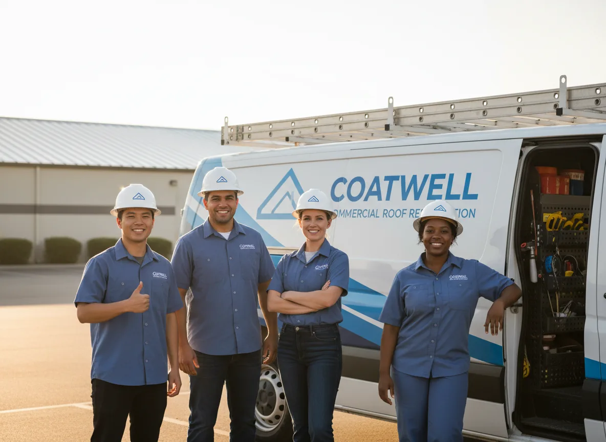 Commercial roof coating company in Minersville, UT